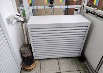 Wärmepumpe in unsanierter Altbauwohnung